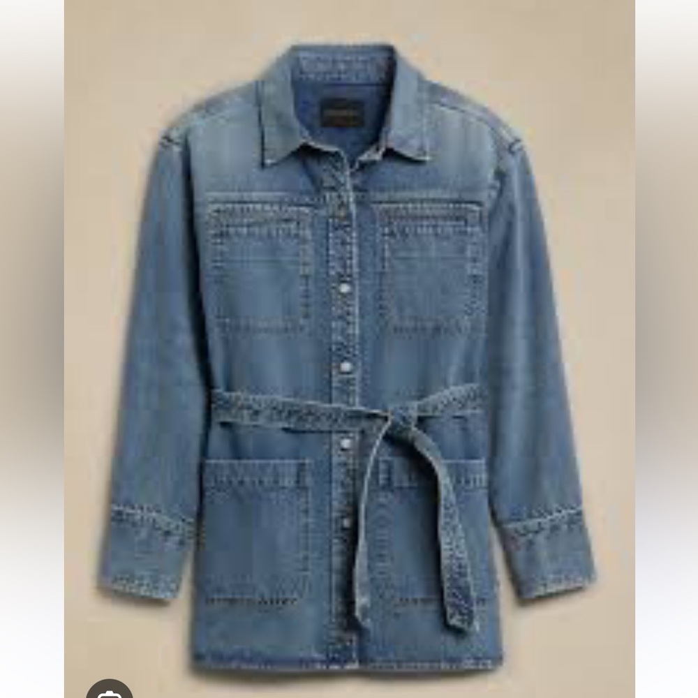 Banana Republic Arizona Denim Shirt Jacket